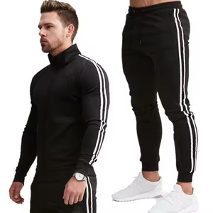Vente en gros de survêtements de jogging 100% coton personnalisés pour hommes, survêtement de sport de fitness de haute qualité, sweats à capuche d'hiver - Product Image 1