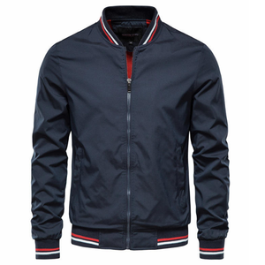 Chaquetas de béisbol del campus de primavera para hombre, chaqueta Bomber de vuelo con bordado personalizado para hombre, chaqueta 2025 para hombre, patchwork - Product Image 4