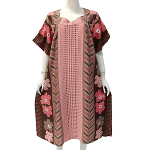 CHRYSANTA Best-seller Robe d'été décontractée pour femme 100% rayonne motif floral doux et lisse pour un usage quotidien - Product Image 2