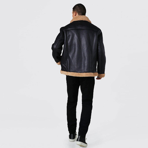 High Quality Most Demanding Outfit Winter Wear Waterproof Windproof Leather <b>Jacket</b> Standard Front Wholesale Rate Pakistan - Product Image 4