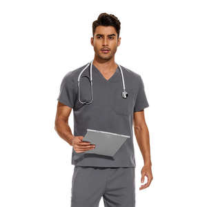 Ensembles de jogging d'allaitement pour hommes marque unique gommages pour travailleurs de la santé avec pantalon extensible tricoté - Product Image 5