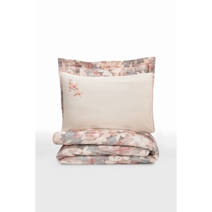 Layana Pink Cotton Box Elite Satin Double Duvet Cover <b>Set</b> Floral Patterned King Queen Twin for Home <b>Comforter</b> Hotel Wedding - Product Image 2
