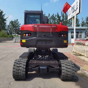 Máy xúc đào bánh xích và bánh lốp Trung Quốc 2026, 9 tấn, có thể tùy chỉnh màu sắc và động cơ - Product Image 5