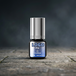 Pegamento Líquido para Extensiones de Pestañas Vegano, Libre de Hidroquinona, Cruelty-Free, 99.8% Monómero Japonés, Secado Ultra Rápido, Resistente al Agua - Product Image 1