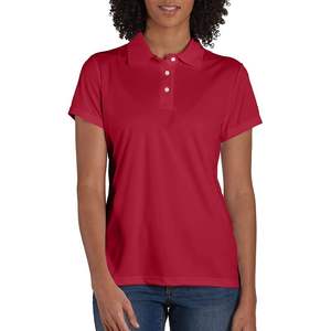 Mujer de alta calidad Casual para camisa Jersey Impresión de pantalla de seda transpirable Opción de logotipo personalizado Patrón sólido-Pedidos al por mayor - Product Image 4