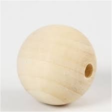 Juguete de Dentición para Bebés de Alta Calidad, Cuentas Redondas de Madera de Haya de 20 mm, Certificado Aigs - Product Image 5