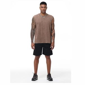 เสื้อกล้ามปล่อยชายซักได้แนววินเทจระบายอากาศได้ดีเสื้อ3D แขนกุด - Product Image 1