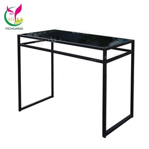 YC-TS154 Hiện Đại Vuông Ăn Uống Tự Chọn Bảng Bán Buôn Khác Nhau Chiều Cao Xếp Chồng Thép Khung Kính Hàng Đầu Cho Các Bữa Tiệc Khách Sạn Tổ - Product Image 2
