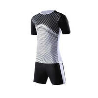 Vêtements de sport fabriqués en usine maillot de football vierge sublimation personnalisée ensemble de football pour enfants maillot de football personnalisé pour hommes en gros 2025