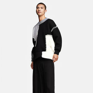 เสื้อสเวตเชิ้ตแขนยาวผู้ชายแบบสั่งทำ OEM ออกแบบเอง ขายส่ง MOQ ต่ำ พิมพ์ลายแบบซับลิเมชั่น - Product Image 2