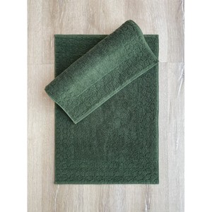 Caja de algodón Jacquard Mop Set para baño Colección de azulejos caqui 2PCs 50x70 Modelo 8680108062043 - Product Image 1