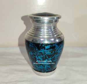 Design en métal couleur eau belles urnes souvenir - Product Image 1