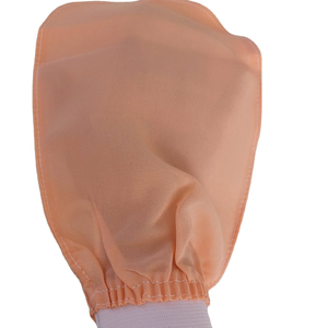 Elastic at the Wrist Silk Turkish Bath Pouch <b>for</b> Sensitive and Normal Skin <b>Face</b> and Body <b>Exfoliating</b> Pouch Bath Brushes <b>Sponges</b> - Product Image 1
