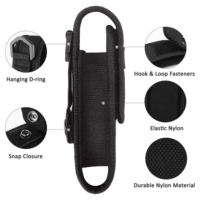 Lampe de poche Molle pochette torche tactique étui support de ceinture en Nylon Camping en plein air randonnée équipement lampe de poche étui de transport pochette
