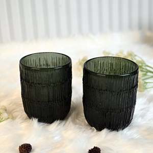 Ensemble de 6 verres à boire en verre artistique Muse, verrerie élégante - Product Image 4