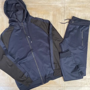 ชุดกีฬา2ชิ้นสำหรับผู้ใหญ่ชุดออกกำลังกายผ้าฝ้าย100% ระบายอากาศได้ดีดีไซน์เป็นมิตรกับสิ่งแวดล้อมสำหรับผู้ชาย - Product Image 2