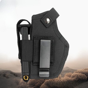 सामरिक iwb होल्स्टर सार्वभौमिक बंदूक होल्स्टर ने एकल पत्रिका पाउच के साथ कमर बेल्ट धातु क्लिप बंदूक बैग - Product Image 6