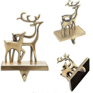 ที่ใส่ถุงเท้ายาวสไตล์วินเทจแบบคลาสสิกที่เก็บเรนเดียร์สำหรับงานปาร์ตี้คริสต์มาสและโอกาสอื่นๆในราคาขายส่ง - Product Image 6