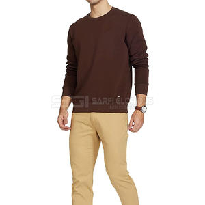 Sudadera Unisex de Invierno para Hombre, 100% Algodón, Felpa, Color Sólido, Logotipo Personalizado Bordado, Resistente al Viento, Ropa Urbana - Product Image 4