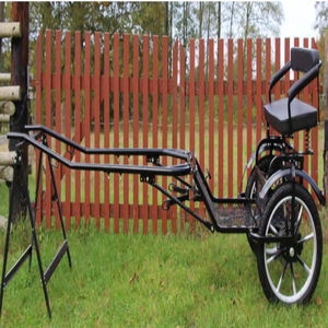 Sulky équestre de style allemand pour poney et <span class=keywords><strong>cheval</strong></span> - Product Image 4