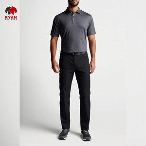 Chemises polo personnalisées Ryan Pro Gear pour hommes avec logo personnalisé, tissu respirant, séchage rapide, design ODM - Product Image 1