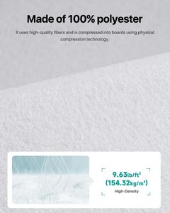 Panneaux muraux insonorisés ignifuges décoratifs modernes Panneaux de plafond acoustiques en polyester écologiques <span class=keywords><strong>Solution</strong></span> pour le salon - Product Image 4