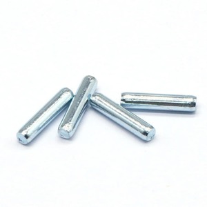 Pasador Cilíndrico de Hierro sin Cabeza, Pasador de Posicionamiento Sólido, Recubierto de Zinc Azul, 2mm 3mm 4mm, para Posicionamiento en Maquinaria Industrial - Product Image 1