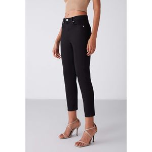 GRIMELANGE Gina Jeans pour femmes, coupe skinny, jambe slim, taille normale, coton biologique, tissé confortable, 5 poches - Product Image 4