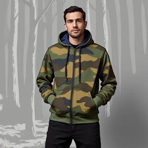 Sudadera con Capucha Reversible de Doble Cara para Invierno, Bordada, con Opciones de Marca Privada OEM/ODM, Precio de Fábrica - Product Image 6