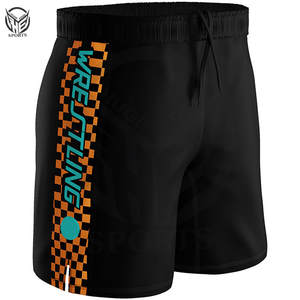 Shorts de boxe, de grappling et de MMA personnalisés pour hommes, adultes et jeunes, sublimation / Shorts de MMA personnalisés de haute qualité. - Product Image 1