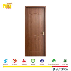 Puertas de PVC y Madera Compuesta de Calidad Superior para Espacios Modernos, Ancho del Panel de 730/830/950 mm, Color OEM de Alta Calidad - Product Image 4
