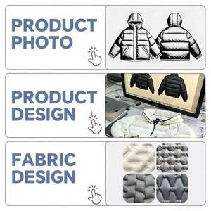 เสื้อแจ็คเก็ตพัฟเฟอร์ผู้ชายระดับพรีเมียม น้ำหนักเบา เสื้อโค้ทกันหนาวแบบมีซับใน กันน้ำ เสื้อคลุมกันหนาว - Product Image 5