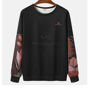 Sudadera transpirable de alta calidad para hombre, ropa informal, Jersey de algodón y poliéster, sudadera para hombre - Product Image 1