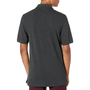 Polo de algodón suave liso de manga corta de corte clásico para hombre, camiseta Polo para hombre, estilo informal de verano - Product Image 2