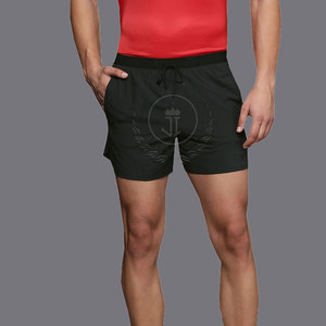 Pantalones Cortos Casuales para Hombre, Uso en Exteriores, Color Sólido, Logotipo Personalizado, Servicio OEM, Talla Grande, Ligeros, Secado Rápido, Transpirables, Venta al Por Mayor - Product Image 1