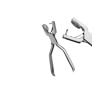 Pince à perforer pour digue en caoutchouc, instruments dentaires, forceps à perforer, manuel, certifié CE Classe I, acier inoxydable de haute qualité, poignée ergonomique - Product Image 6