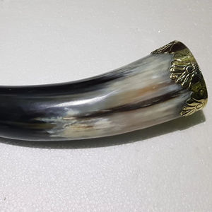 Corne à boire artisanale bon marché | Corne à boire viking 100% naturelle, corne à boire pour la bière, à vendre |   Cornes de vache à boire d'Inde - Product Image 1