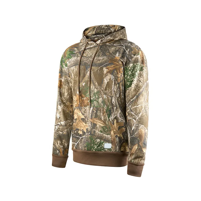 High Quality 100% Cotton Fleece Realtree Camo Real Tree Jungle Forest Hoodie Customized Street Fashion Workout Men's Hoodies