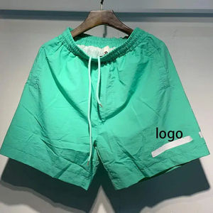 Hot 2025 OEM Arrival Unisex Nylon <b>Windbreaker</b> Shorts Custom Sizes Plain Blank Dyed Hot Shorts Made in Pakistan Quality - Product Image 3