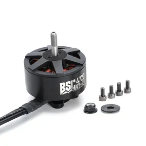 มอเตอร์โดรน BSC4720บ้า430kv อุปกรณ์เสริมโดรนสำหรับแข่ง RC โลหะขนาด56x67.1มม. - Product Image 2