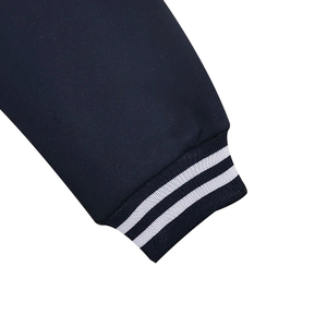 Veste de baseball homme, bouton col montant, veste de vol ample monochrome, sports américains décontractés, automne et hiver - Product Image 5