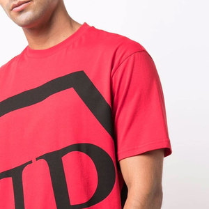 T-shirt de rue pour hommes personnalisé vêtements rétro surdimensionné lourd en vrac été à manches courtes respirant coton T-shirt en vrac - Product Image 6