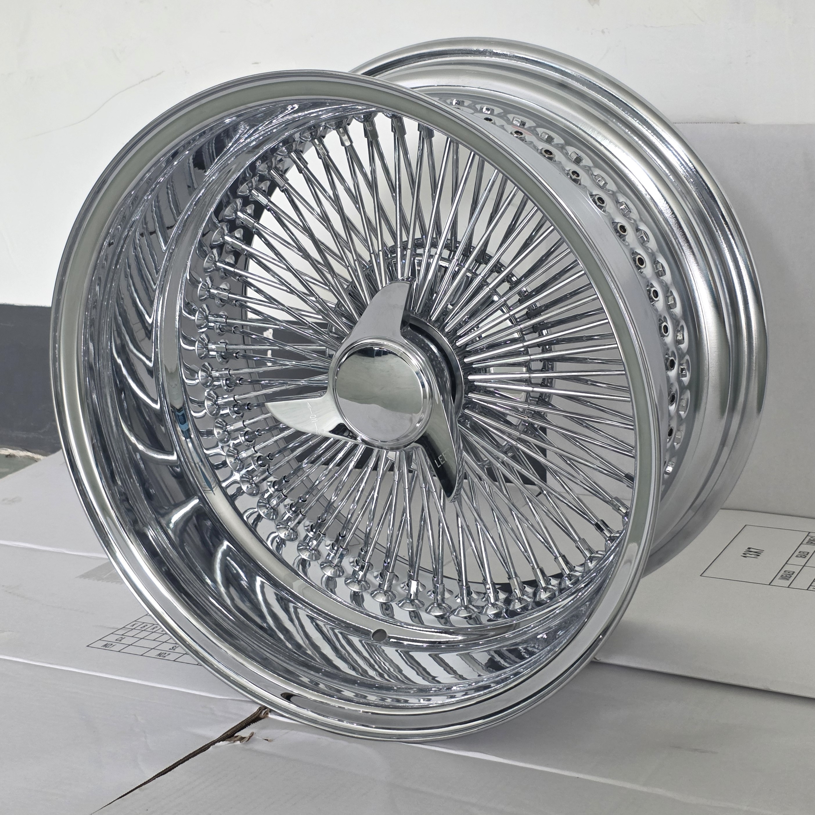 wire wheels 17x9 reverse