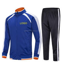 Nouvelle Arrivée Ensemble Survêtement Homme Grande Taille Décontracté Hiver Sportif Polaire Uni 100% Coton Respirant avec Capuche et Pantalon Jogging