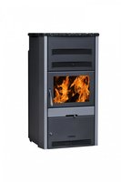 Poêle à bioalcool gris moderne en acier avec verre céramique résistant, pour intérieur, autoportant, usage appartement, fabricant turc 1