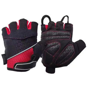 Guantes de Ciclismo de alta calidad, guantes de bicicleta de dedo corto, tela suave de malla, transpirables, absorbentes de golpes, gimnasio, activistas al aire libre - Product Image 3