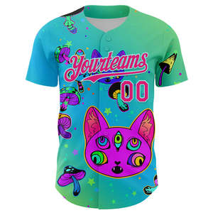 Jersey de béisbol, proveedor directo de fábrica, pedidos personalizados al por mayor, resistente a la humedad, transpirable, diseño duradero para ropa de equipo - Product Image 5