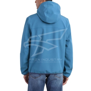 Professionnel fabriqué Slim Fit Softshell veste tenue décontracté utilisation en plein air hommes Softshell couleurs contrastées pour les vestes pour hommes - Product Image 2