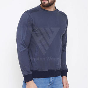 Sweat-shirt pour homme à manches longues de haute qualité 100% coton Séchage rapide Col rond Sweat-shirt pour homme le plus vendu - Product Image 4