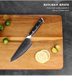 Venta al por mayor personalizado de calidad superior OEM ODM servicio de acero de Damasco profesional japonés cocina Chef cuchillo mango cuchillo de cocina - Product Image 5